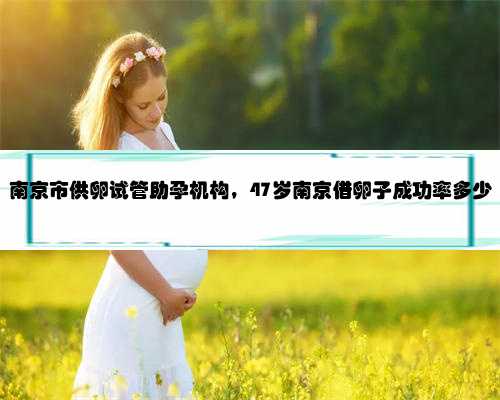 南京市供卵试管助孕机构，47岁南京借卵子成功率多少